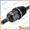 Demi-Arbre de Transmission MTM droite pour KIA | NPW-KA-388, 495001D700